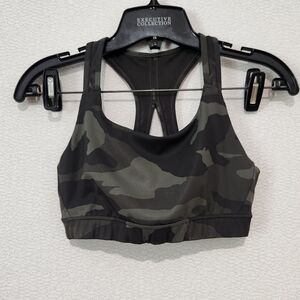 Athleta Camo Sports Bra Xtra Small